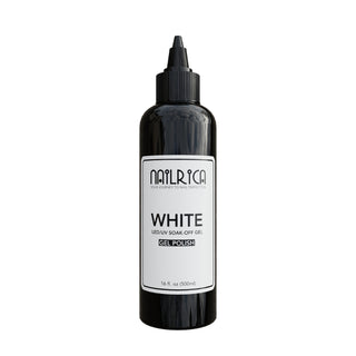 WHITE Gel Polish Refill | Soak-Off Gel No Wipe | 16oz