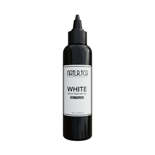 WHITE Gel Polish Refill | Soak-Off Gel No Wipe | 8oz